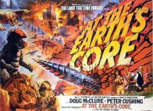 Movie Poster for "At the Earth's Core"