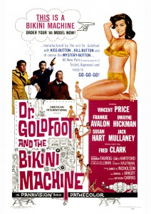 Movie Poster for "Dr. Goldfoot and the Bikini Machine"