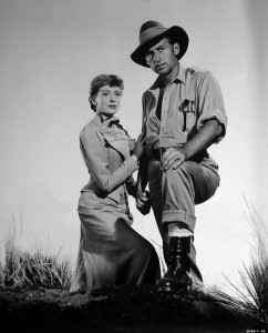 Deborah Kerr and Stewart Granger in "King Solomon's Mines"