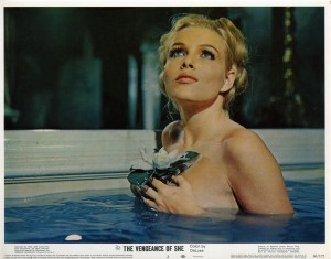 Olinka Bérová in "The Vengeance of She"