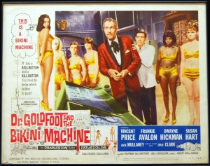 Movie Poster for "Dr. Goldfoot and the Bikini Machine"