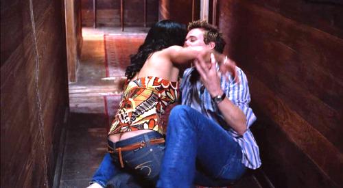 Michelle Rodriguez and Eric Lively in "The Breed" (2006)